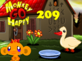 Permainan Monkey Go Happy Stage 209