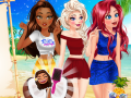 Permainan Disney Princesses Summer Braids