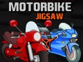 Permainan Cartoon Motorbike Jigsaw