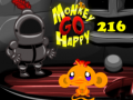 Permainan Monkey Go Happy Stage 216