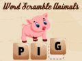 Permainan Word Scramble Animals