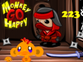 Permainan Monkey Go Happy Stage 223