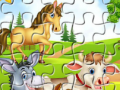 Permainan Farm Animals Jigsaw