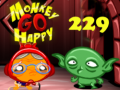 Permainan Monkey Go Happy Stage 229