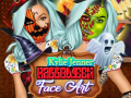 Permainan Kylie Jenner Halloween Face Art