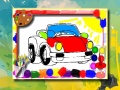 Permainan Cartoon Cars Coloring Book