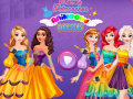 Permainan Disney Princesses Rainbow Dresses