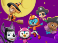 Permainan Halloween tricks and treats