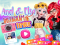 Permainan Ariel and Elsa Instagram Famous