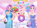 Permainan Barbie and Elsa in Candyland