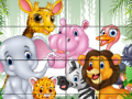 Permainan Animals Sliding Puzzle