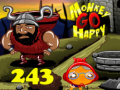 Permainan Monkey Go Happy Stage 243