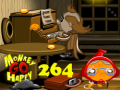 Permainan Monkey Go Happy Stage 264