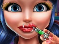 Permainan Dotted Girl Lips Injections