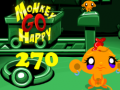 Permainan Monkey Go Happy Stage 270