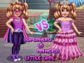 Permainan Little Girl Superhero vs Princess