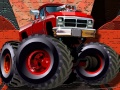 Permainan Crazy Monster Trucks Puzzle