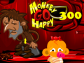 Permainan Monkey Go Happy Stage 300