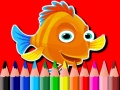 Permainan Back To School: Fish Coloring Book