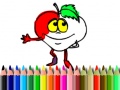 Permainan Back To School: Fruits Coloring