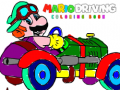 Permainan Mario Driving Coloring Book