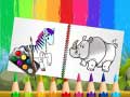 Permainan Funny Animals Coloring Book