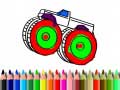 Permainan Back To School: Monster Truck Coloring