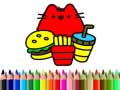 Permainan Back To School: Cute Cats Coloring