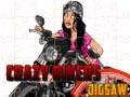 Permainan Crazy Bikers Jigsaw