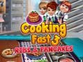 Permainan Cooking Fast 3: Ribs and Pancakes