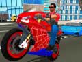 Permainan Hero Stunt Spider Bike Simulator 3d