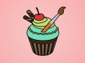 Permainan Yummy Cupcake Coloring