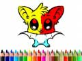 Permainan Cute Bat Coloring Book