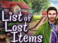 Permainan List of Lost Items