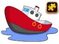 Permainan Cartoon Ship Puzzle