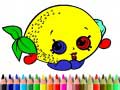 Permainan Back To School: Fruits Coloring Book