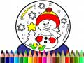 Permainan Back To School: Christmas Coloring Book