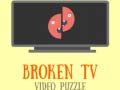 Permainan Broken TV Video Puzzle