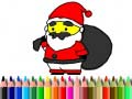 Permainan Back To School: Santa Claus Coloring