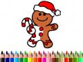 Permainan Back To School: Christmas Cookies Coloring