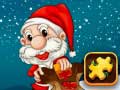 Permainan Santa Claus Puzzle Time