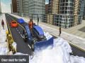 Permainan Grand Snow Clean Road Driving Simulator