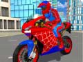 Permainan Hero Stunt Spider Bike Simulator 3d 2