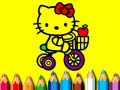 Permainan Back To School: Sweet Kitty Coloring