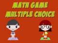 Permainan Math Game Multiple Choice