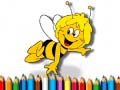 Permainan Back To School: Bee Coloring Book