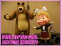 Permainan Pink Little Girl and Bear Moments