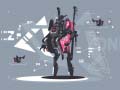 Permainan Alien Robot Warrior Hidden