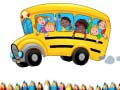 Permainan School Bus Coloring Book