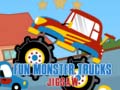 Permainan Fun Monster Trucks Jigsaw